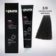 Крем-краска для волос Pura Kosmetica 3/0 dark brown 100 мл (8021694061490) - изображение 2