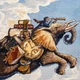 Сумка Тканевая Гобелен Принт Слон Фэнтези 47х39х10 см Цветная (25112) - изображение 5