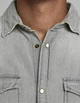 Сорочка д/р JACK&JONES М0118585 (12138115А) колір сірий XL - изображение 5