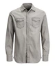Сорочка д/р JACK&JONES М0118585 (12138115А) колір сірий XL - изображение 7