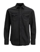Рубашка д/р JACK&JONES М0119510 (12138115) цвет черный XXL - изображение 7