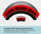 Лыжная маска VLT 17% VelaSport SnowBlade Безрамочные горнолыжные очки для сноуборда с Двумя линзами AntiFog Зеркальная Black&Red - изображение 11