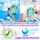 Детская маска для плаванья X/S (5-13лет) VelaSport KIDS Lion Полнолицевая панорамная Снорклинг Маска на все лицо для ныряния 4 клапана Инновационная детские и подростковые Turquoise - изображение 8