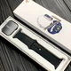 Смарт часы IWO Series 7 Smart Watch . Черный цвет. Алюминиевый корпус, съемный ремешок. - изображение 2