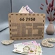 Копилка 365 дней на мечту для купюр деревянная на 66 795 грн - изображение 1