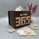 Скарбничка 365 днів на мрію для купюр дерев'яна на 66 795 грн тетріс - зображення 2