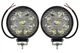 LED Фары ДАЛЬНЕГО света круглые. Светодиодная фара противотуманная на 9 диодов. 05T-27W/25/F. - изображение 1