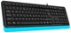 Клавіатура A4Tech FK10 Синя РКР 269922 - зображення 3