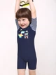 Детский комбинезон для плавания Keyzi Dino body B 86 Синий - изображение 2