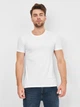 Набор футболок хлопковых длинных мужских 2 шт Levi`s Slim Crewneck Tee (2 Pack) 79541-0000 XXL Белых (5400816578598) - изображение 4