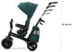 Велосипед триколісний Kinderkraft Easytwist Midnight Green (KKRETWIGRE0000) - зображення 7