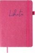 Блокнот деловой Buromax Libreta A5 без линовки 96 листов обложка из искусственной кожи Малиновый (BM.295017-29) - изображение 1