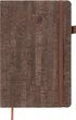 Блокнот деловой Buromax Wood A5 в клетку 96 листов обложка из искусственной кожи Бежевый (BM.295114-28) - изображение 3