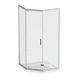 Душевая кабина Am.Pm Gem 5-corner Pivot 90x90 см без поддона хром матовый W90UG-405-090MT - изображение 8