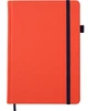 Деловой блокнот Buromax Bright A5 черная бумага без линовки 96 листов обложка из искусственной кожи Оранжевый (BM.295401-10) - изображение 1