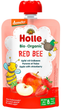 Упаковка пюре Holle Red Bee органічне з яблуком і полуницею з 8 місяців 100 г х 12 шт (7640161877009) - зображення 2