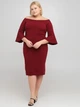 Платье кэжуал с открытыми плечами Glamorous L67-883-176 2XL (514022XL) Красный - изображение 1