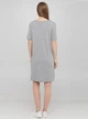 Платье-футболка кэжуал Glamorous AS070619-63 S (61984S) Серый - изображение 2