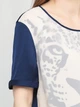 Летняя блуза Vero Moda M80314 S (39287S) Синий - изображение 4