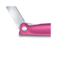 Кухонный нож Victorinox SwissClassic Foldable Paring 11 см Serrated Pink (6.7836.F5B) - изображение 3