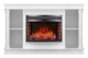 Каминокомплект под ТВ ArtiFlame Brittany Panoramic с 3D эффектом пламени, обогревом и звуком горения огня Белый - изображение 1