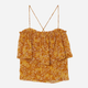 Топ женский H&M 0755851 34 Коричневый (KAY2000001321010) - изображение 1