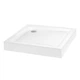 Душова кабіна Lidz Wiezak SC90x90.SAT.LOW.L, скло Linie 4 мм - зображення 3