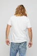 Футболка Yappi чоловіча basic /air print/ XL Білий (MW2499) - зображення 3
