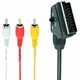 Кабель мультимедійний SCART M to 3xRCA M 1.8m Cablexpert (CCV-519-001) - зображення 2