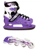Ролики-коньки Scale Sport 31-34 Фиолетовый - изображение 4