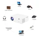 Проектор домашній c WiFi Led Projector T5 міні портативний мультимедійний Full HD кінотеатр для будинку - зображення 4