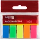 Стикер-закладка Axent Plastic bookmarks 5х12х45mm, 125шт (D2450-01) - изображение 2