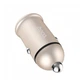 Адаптер автомобильный Hoco Easy route metal mini Z30 2USB, 3.1A Rose Gold - изображение 1
