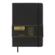Деловой блокнот Buromax Touch Me Logo2U 96 листов А5 в клетку обложка из искусственной кожи Черный (BM.295102-01) - изображение 2