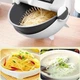 Овочерізка багатофункціональна, обертається Wet Basket Vegetable Cutter - зображення 5