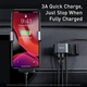 Кабель подовжувач в авто BASEUS Combo Special Data Cable for Backseat (USB to Lightning/2USB 1.5m, 3A). Black - зображення 8