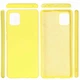Силиконовый (TPU) чехол Deexe Silicone Case для Samsung Galaxy Note 10 Lite (N770) - Yellow - изображение 1
