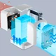 Портативный миникондиционер Air Coller Blitz Белоголубой - изображение 2