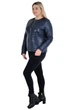 Fashions • Куртка женская Sanny Fashions 64 темно-синий (№3502-бр-мк) - изображение 2