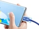 Кабель Baseus 100W USB-C Crystal Shine Series для iPad/Android/ПК/MacBook 1.2m blue - зображення 2
