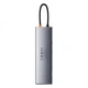 Перехідник Hub 11в1 Baseus Metal Gleam Series Type-C зовнішній адаптер хаб для ноутбука MacBook концентратор - зображення 5