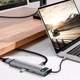 Перехідник Hub 11в1 Baseus Metal Gleam Series Type-C зовнішній адаптер хаб для ноутбука MacBook концентратор - зображення 7