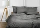 Постільна білизна LUXURY LINENS Cecilia Dark Gray 100% єгипетська бавовна Полуторна (23000891) - изображение 1