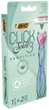 Станок для бритья женский BIC Miss Soleil Click Sensitive с 2 сменными картриджами (3086123644953) - изображение 1