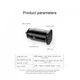 Автомобільний зарядний пристрій Baseus Circular Plastic A+C 30W Black - зображення 4