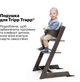 Текстиль для стульчика Stokke Baby Cushion Tripp Trapp от 6 до 18 месяцев Nordic Grey (496007) - изображение 5