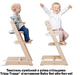 Текстиль для стульчика Stokke Tripp Trapp от 18 месяцев Stars Multi (100372) - изображение 6