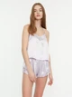 Пижама Trendyol THMSS22PT0269 38 Lilac (8683046383676) - изображение 1
