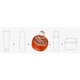Гидрогелевые патчи в банке IMAGES Eye Mask Blood Orange с экстрактом красного апельсина 80г/60шт/30пар XXM23501 - изображение 4