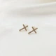 Серьги XUPING крестики 13*9мм - изображение 3